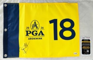 Bryson Dechambeau Signed 2026 PGA Championship Flag JSA 2