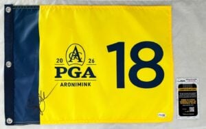 Bryson Dechambeau Signed 2026 PGA Championship Flag JSA 4