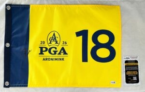 Brooks Koepka Signed 2026 PGA Championship Flag JSA