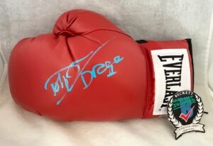Dolph Lundgren Signed Boxing Glove Ivan Drago Rocky Beckett BAS 1