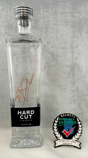 Dolph Lundgren Signed Empty Bottle Vodka Ivan Drago Rocky Beckett BAS