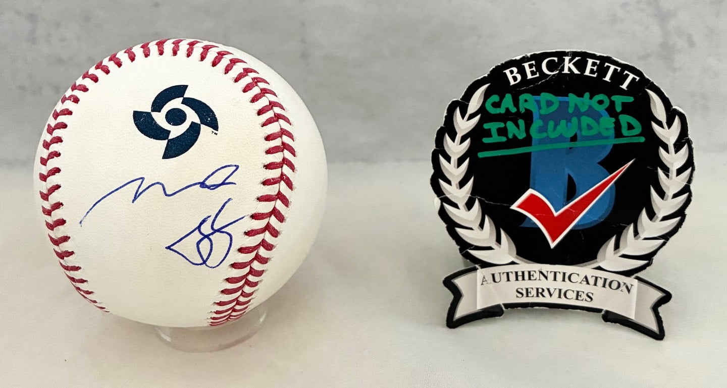 Munetaka Murakami Signed WBC Baseball 2026 WBC Team Japan Beckett BAS