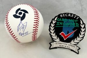 Hiromi Itoh Signed WBC Baseball 2026 WBC Team Japan Beckett BAS 2
