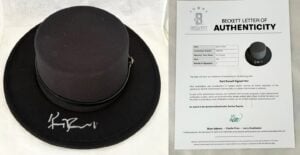 Kurt Russell Signed Hat Tombstone Wyatt Earp Beckett BAS