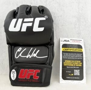 Chris Weidman Signed UFC Glove JSA 1