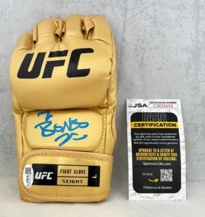 Jon Jones Signed Bones UFC Glove JSA