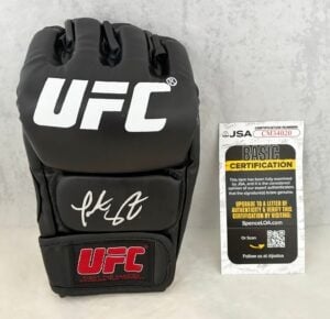 Tatiana Suarez Signed UFC Glove JSA 1
