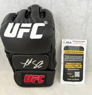 Tatiana Suarez Signed UFC Glove JSA 3