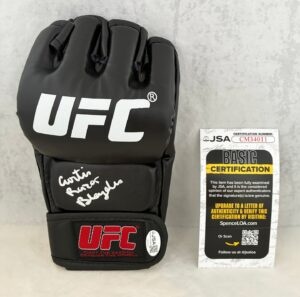 Curtis Baydes Signed UFC Glove JSA 1