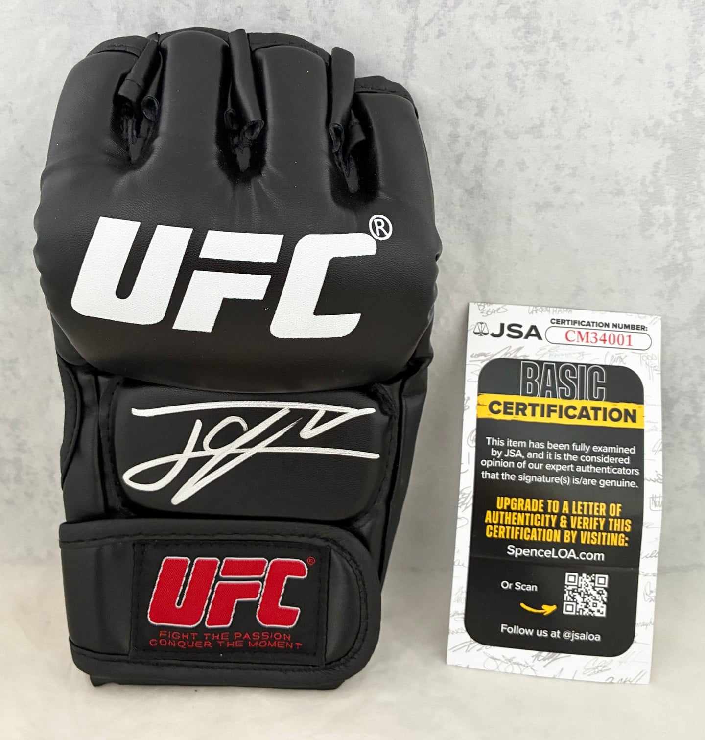 Ilia Topuria Signed UFC Glove JSA 1
