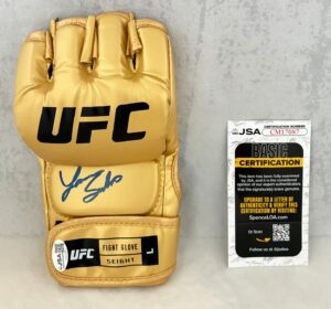 Laura Sanko Signed UFC Glove JSA 3