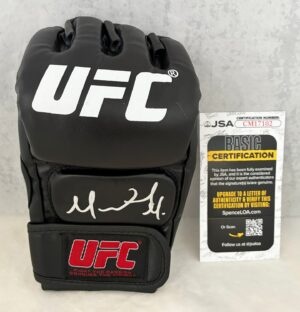 Marquel Mederos Signed UFC Glove JSA