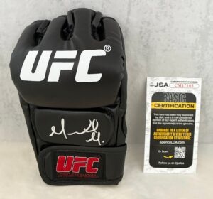 Marquel Mederos Signed UFC Glove JSA 1