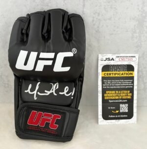 Marquel Mederos Signed UFC Glove JSA 3