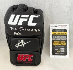 Josh Hokit Signed UFC Glove JSA 3