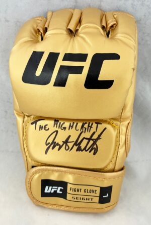 Justin Gaethje Signed UFC Glove The Highlight JSA