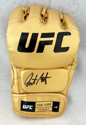 Justin Gaethje Signed UFC Glove JSA