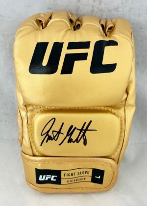Justin Gaethje Signed UFC Glove JSA 2