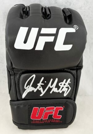 Justin Gaethje Signed UFC Glove JSA 7