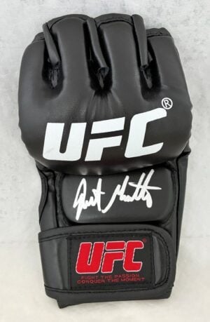 Justin Gaethje Signed UFC Glove JSA 9