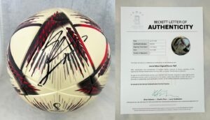 Lionel Messi Signed 2022 World Cup Soccer Ball Argentina Beckett