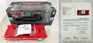 Stephen King and John Carpenter Signed Diecast Car 1:24 Christine JSA