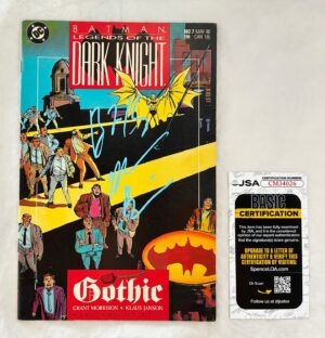 Morena Baccarin and Ben McKenzie Signed Comic Book Gotham Batman JSA