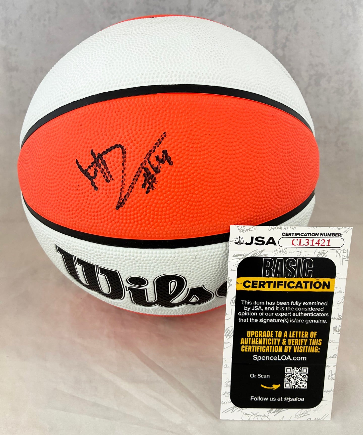 Dominique Malonga Signed Basketball WNBA Seattle Storm JSA