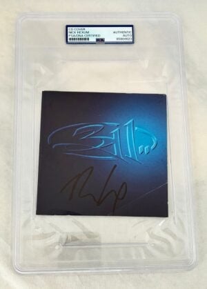 Nick Hexum Signed CD Cover 311 Blue Album PSA/DNA
