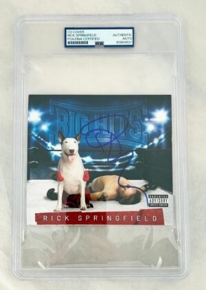 Rick Springfield Signed CD Cover Big Hits PSA/DNA