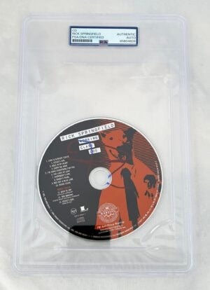 Rick Springfield Signed CD Working Class Dog PSA/DNA