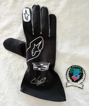 Sergio Perez Signed Racing Glove Checo Cadillac Formula 1 F1 Beckett BAS