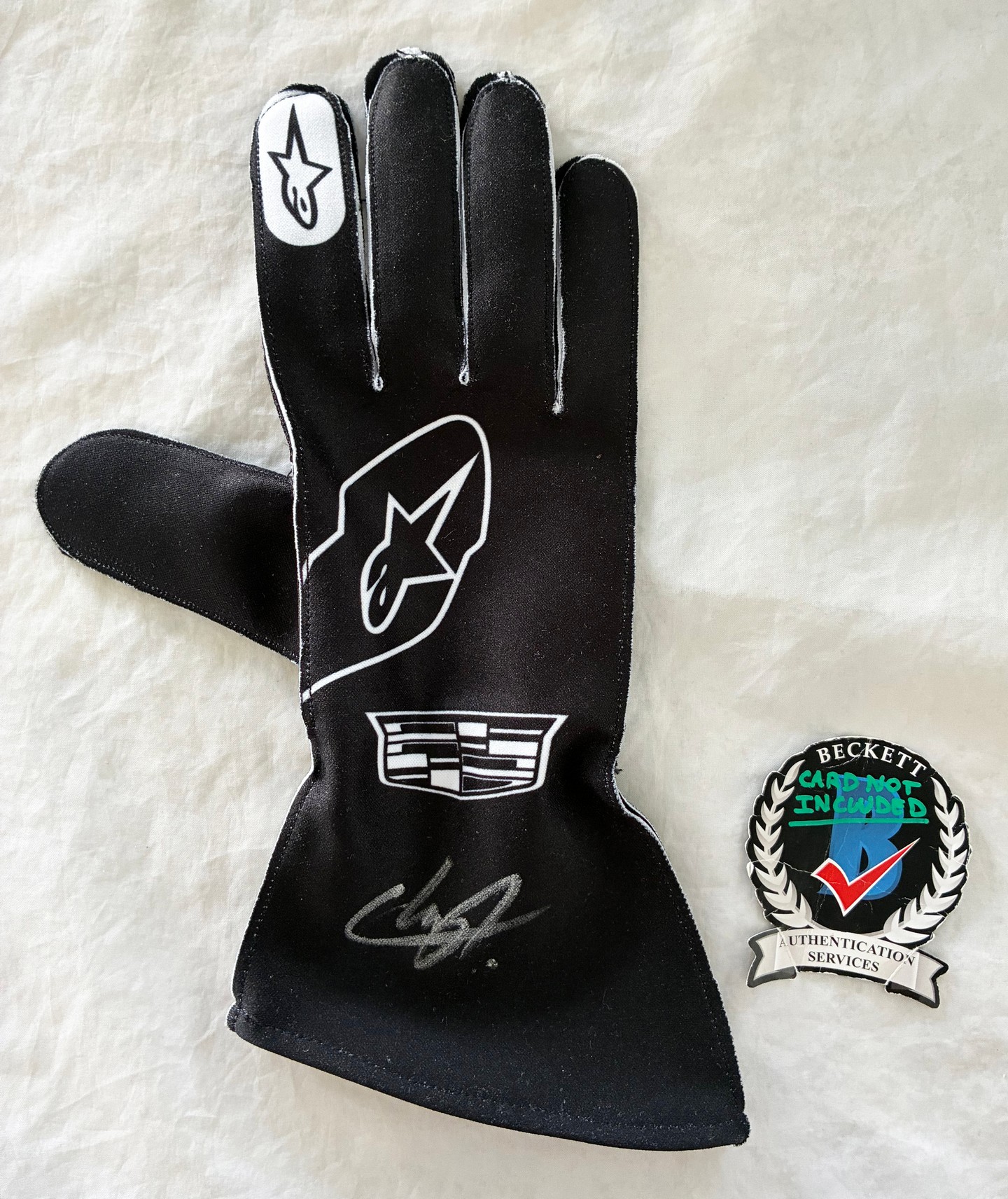 Sergio Perez Signed Racing Glove Checo Cadillac Formula 1 F1 Beckett BAS