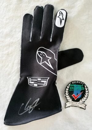 Sergio Perez Signed Racing Glove Checo Cadillac Formula 1 F1 Beckett BAS 1