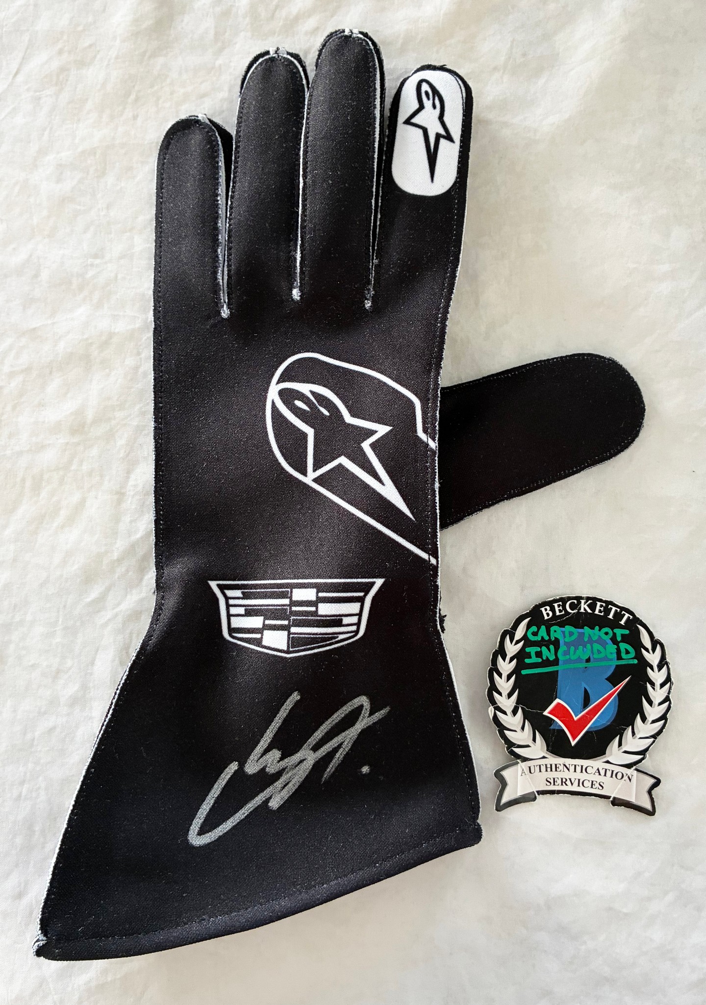 Sergio Perez Signed Racing Glove Checo Cadillac Formula 1 F1 Beckett BAS 2