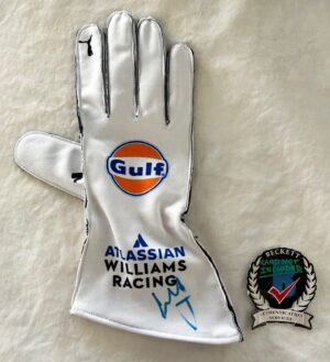 Carlos Sainz Signed Racing Glove Williams Racing Formula 1 F1 Beckett BAS 1