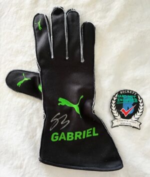 Gabriel Bortoleto Signed Racing Glove Stake Formula 1 F1 Beckett BAS 2
