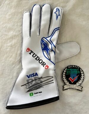 Arvid Lindblad Signed Racing Glove Visa Cash App Racing Bulls Formula 1 F1 Beckett BAS 3