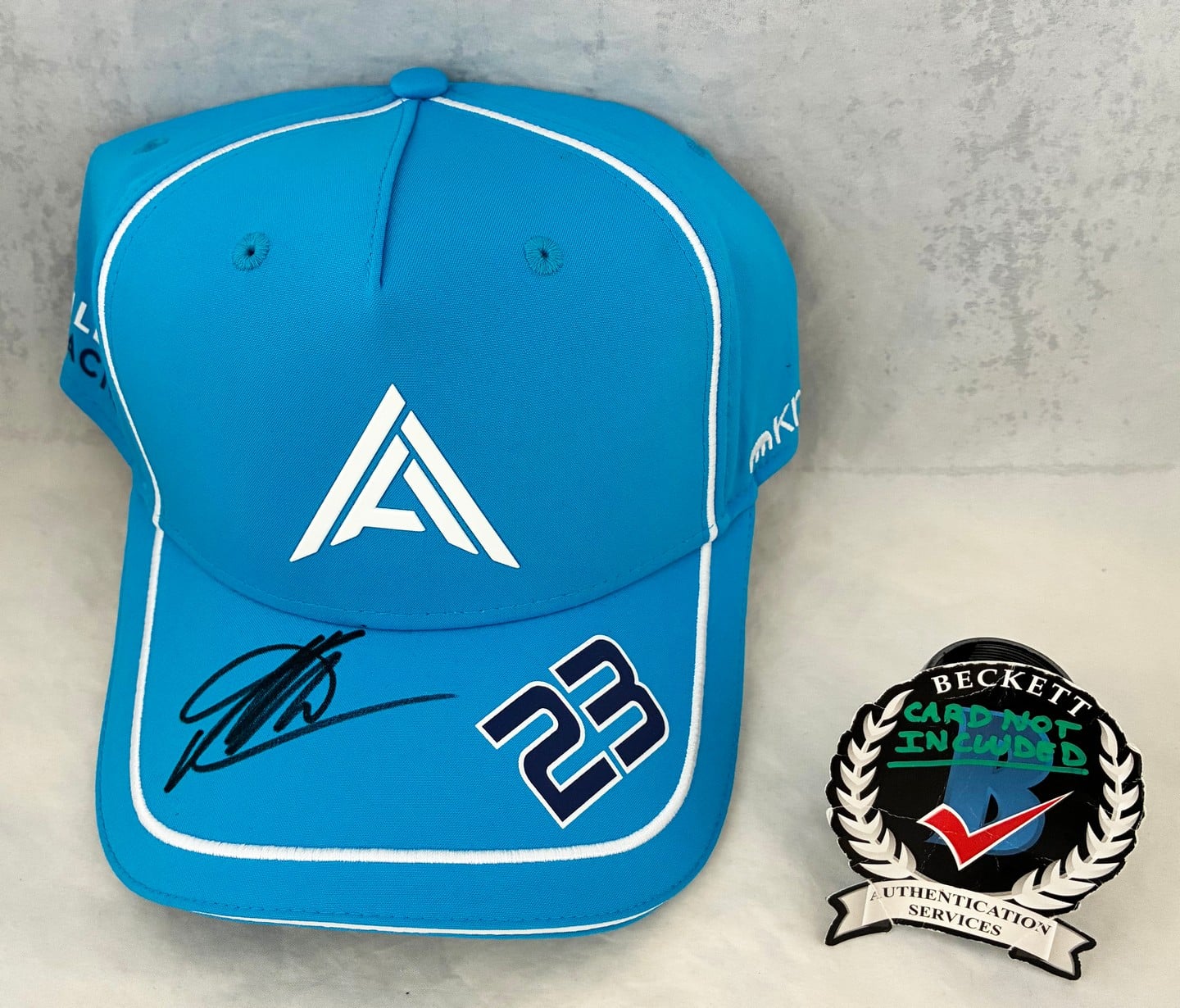 Alex Albon Signed Hat Williams Racing Formula 1 F1 Beckett BAS 1