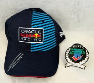 Isack Hadjar Signed Hat Red Bull Formula 1 F1 Beckett BAS
