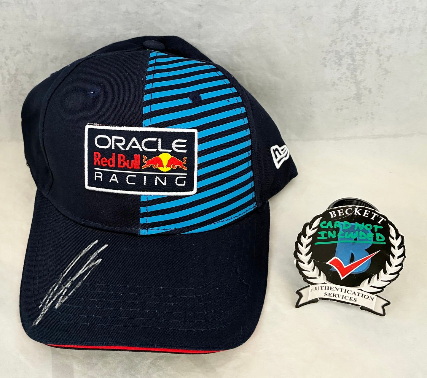 Isack Hadjar Signed Hat Red Bull Formula 1 F1 Beckett BAS