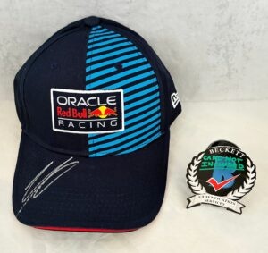 Isack Hadjar Signed Hat Red Bull Formula 1 F1 Beckett BAS 1