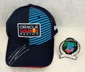 Isack Hadjar Signed Hat Red Bull Formula 1 F1 Beckett BAS 2