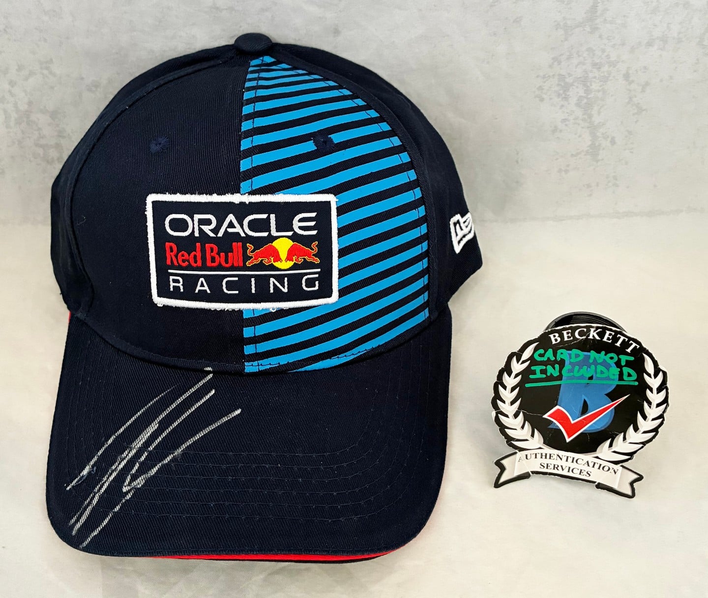 Isack Hadjar Signed Hat Red Bull Formula 1 F1 Beckett BAS 2