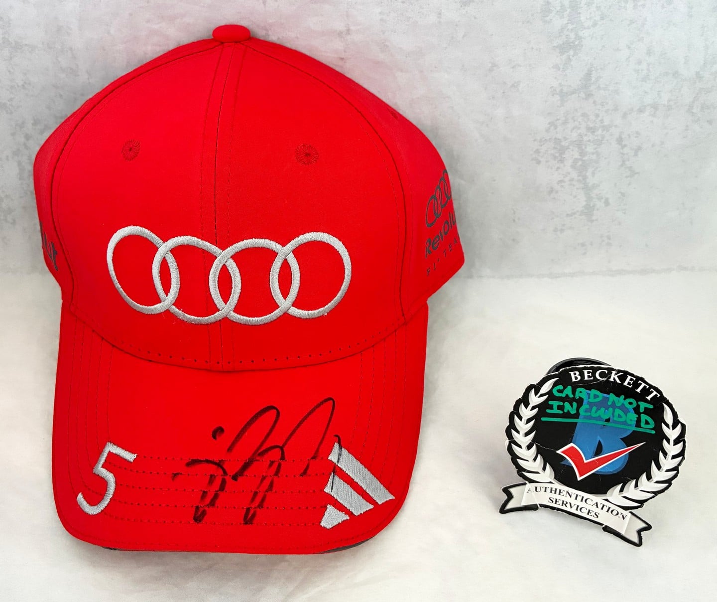 Gabriel Bortoleto Signed Hat Audi Formula 1 F1 Beckett BAS 1