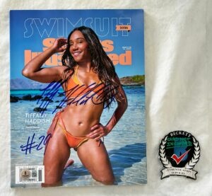 Tiffany Haddish Signed Magazine SI Swimsuit Beckett BAS 1