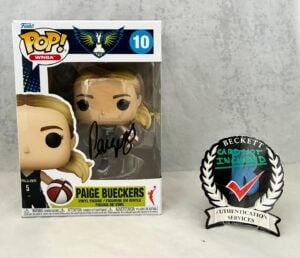 Paige Bueckers Signed Funko Pop Dallas Wings Beckett BAS