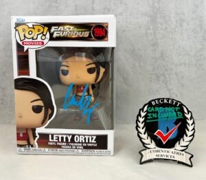 Michelle Rodriguez Signed Funko Pop Letty Beckett BAS