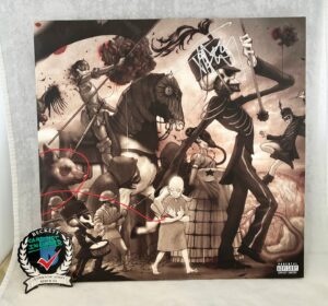 Frank Iero Signed Vinyl LP Album My Chemical Romance The Black Parade Beckett BAS