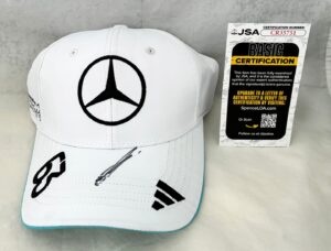 George Russell Signed Hat Mercedes Formula 1 F1 JSA